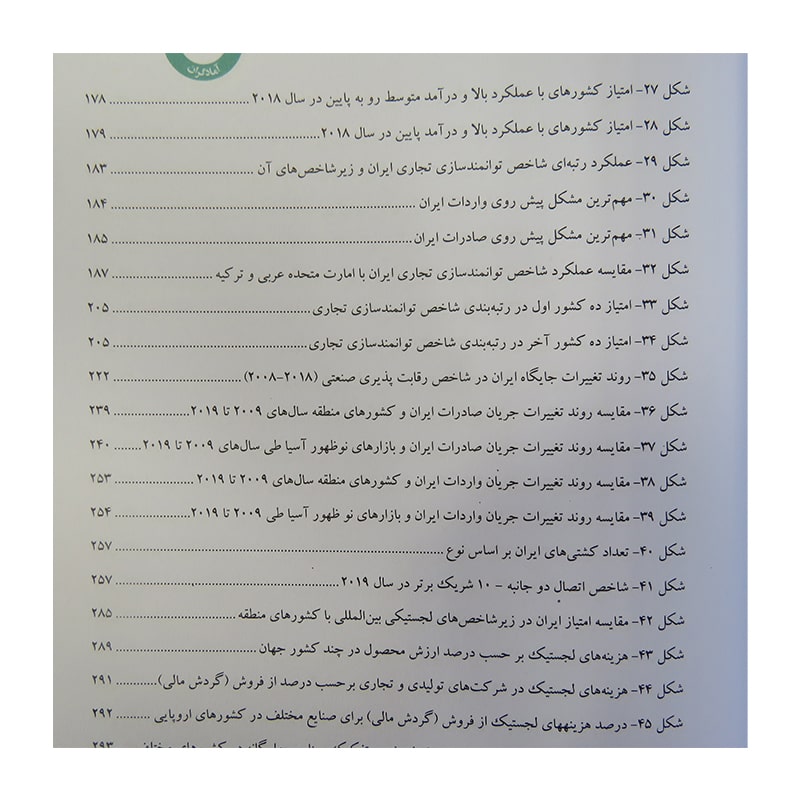 فهرست تصاویر کتاب سال لجستیک ایران